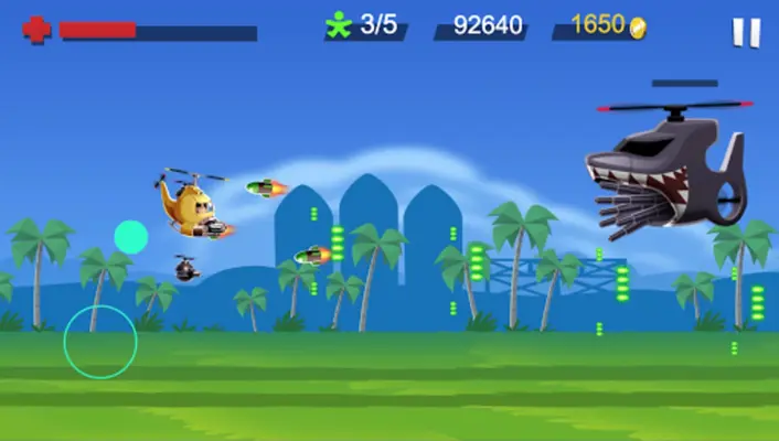 Helicopter Attack android App screenshot 2